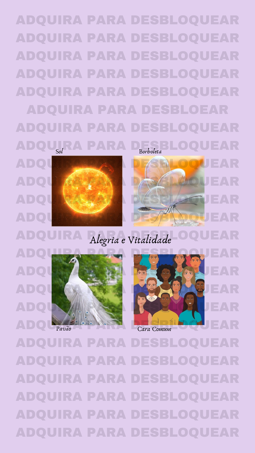 ALEGRIA E VITALIDADE