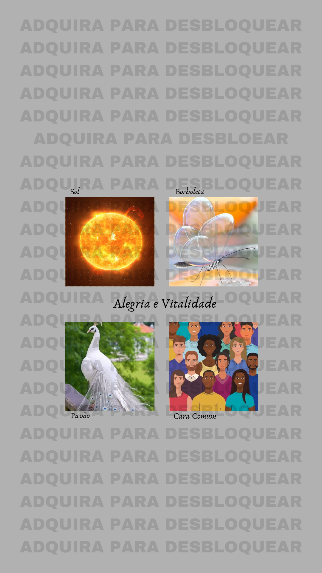 ALEGRIA E VITALIDADE